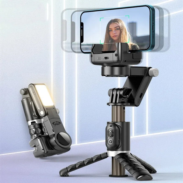 Estabilizador Q18 Gimbal Tripé Rotação 360 Para Celulares