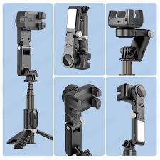 Estabilizador Q18 Gimbal Tripé Rotação 360 Para Celulares