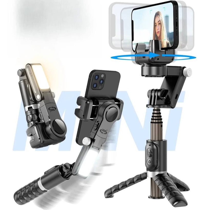 Estabilizador Q18 Gimbal Tripé Rotação 360 Para Celulares