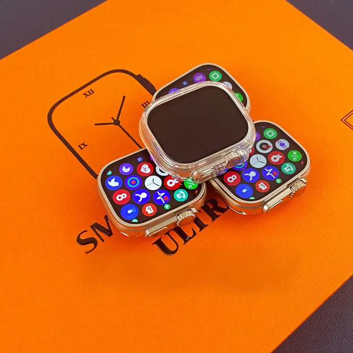 Relógio SmartWatch - Serie 9 Ultra - Brinde[Kit: 7 Pulseiras + Case]