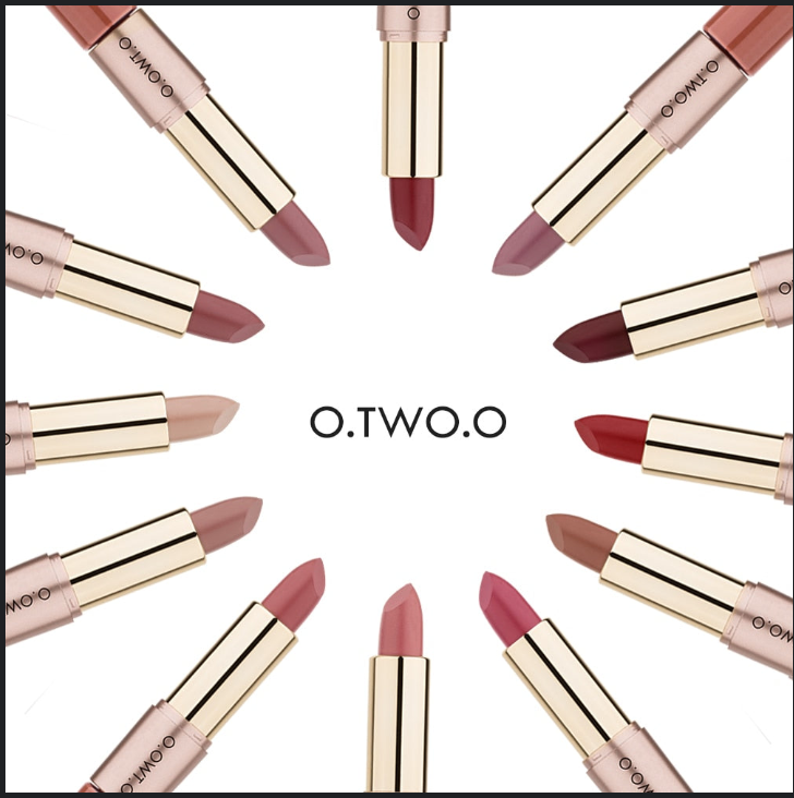 Batom Matte e Batom Líquido O.TWO. O - 2 em 1 - Promoção
