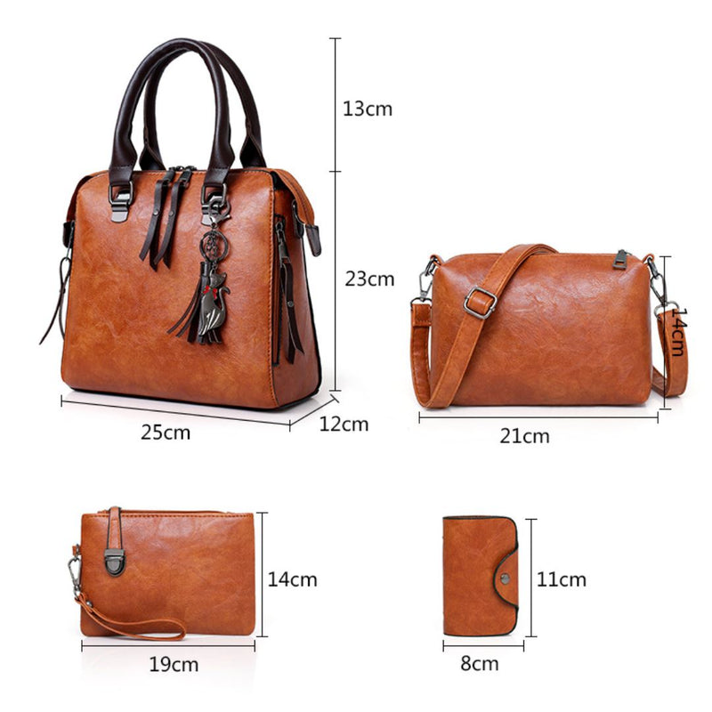 BOLSAS NATURE EM COURO - Leve 4 pague 1