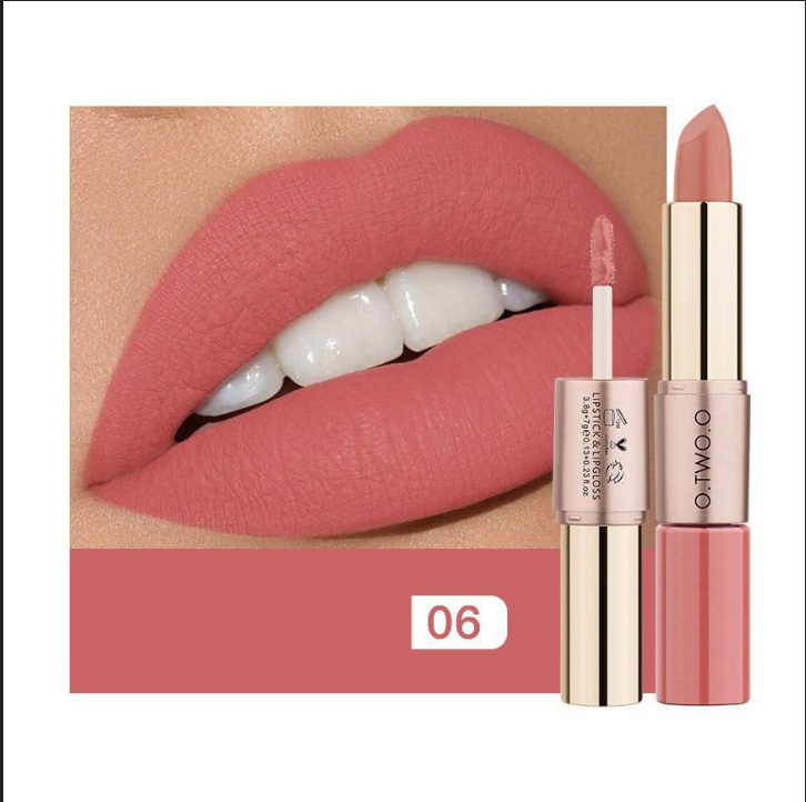Batom Matte e Batom Líquido O.TWO. O - 2 em 1 - Promoção