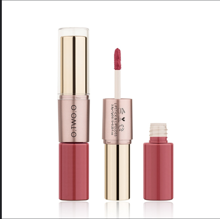 Batom Matte e Batom Líquido O.TWO. O - 2 em 1 - Promoção